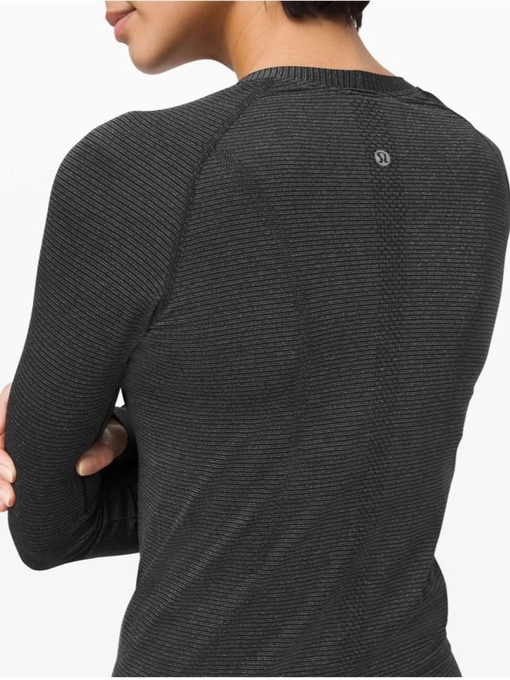 Lululemon Swiftly Long Sleeve *Shine* Size 2